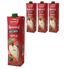 Juver 茱兒 NFC蘋果汁, 1L, 4個