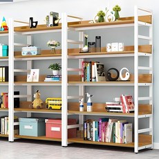 가구느낌 리버 책장, 네추럴화이트, 5단