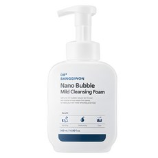 닥터방기원 나노 버블 마일드 클렌징 폼, 500ml, 1개