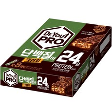 닥터유 프로 단백질바 크런치, 560g, 1개