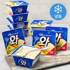 롯데제과 와 아이스크림 (냉동), 190ml, 1개입, 16개