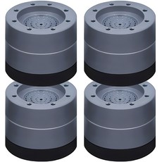 HK 洗衣機冰箱3段式高度調節防滑墊 防噪音墊, 混合顏色, 4個