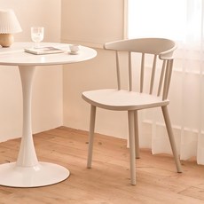 메종드꼼마 블랑드체어 식탁의자 2P 세트, 베이지, 2개