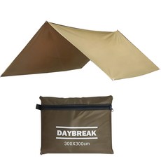 DAYBREAK 多用途防水天幕, 單一顏色, 1個