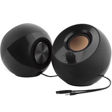 CREATIVE PEBBLE 2.0 喇叭, MF1680, 黑色