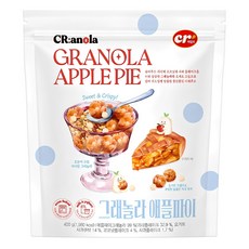 Crfood 蘋果派格蘭諾拉麥片, 400克, 1個
