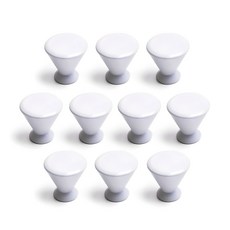 Sonjabisesang Melody 單孔家具把手 白色, 10個