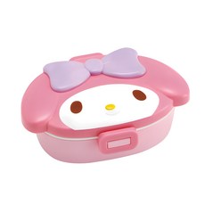 Skater 可愛單層便當盒 360ml, 美樂蒂, 1個