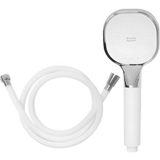 American Standard Smart手持蓮蓬頭+PVC淋浴軟管 1.5m, 白色, 1組