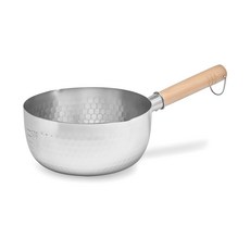 QUEEN SENSE 電磁爐適用不鏽鋼木質單柄湯鍋, 18cm, 單色