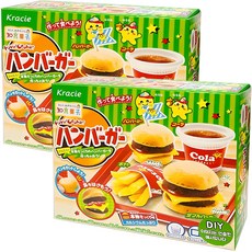 Kracie 葵緹亞 DIY知育果子 美式漢堡款, 單品, 2盒