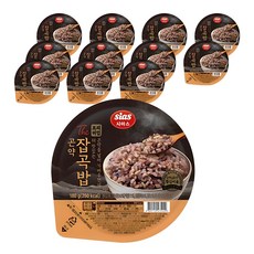 sias 即食蒟蒻五穀飯, 12個, 180g