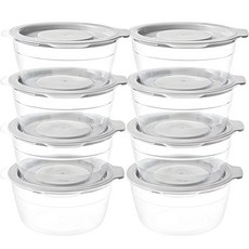 comet 米飯湯類冷凍保鮮盒, 8個, 650ml