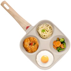 르메이드 인덕션 키친 4구 에그팬, 36.5cm, 1개