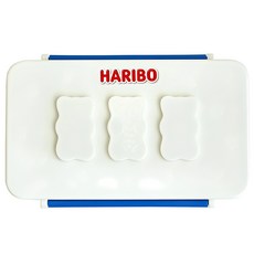 HARIBO Goldbears 1層基本款午餐盒, 1個, 藍色
