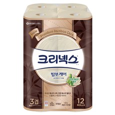 Kleenex 3層竹纖維捲筒衛生紙, 12入, 25m, 1個