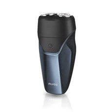 FLYCO 飛科 手提頭可拆卸C型充電式電動刮鬍刀, 藍色, FS889KR