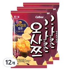해태제과 오사쯔, 60g, 12개