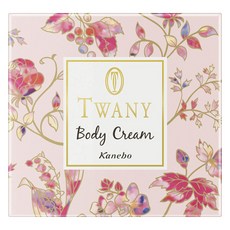 TWANY 花漾保濕身體乳液, 1個, 180g