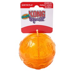 KONG 狗發聲玩具球 XL號, 1個, 橘子