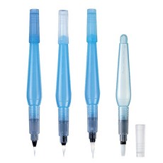 飛龍 Pentel FRH 自來水彩畫筆 水筆 水彩筆，方便攜帶，隨時隨地都能進行水彩創作, M-中圓頭