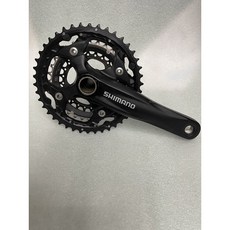 SHIMANO FC-M552 3x10速 單齒盤 42/32/24T 170mm 一體式齒盤, 詳見包裝, 1個