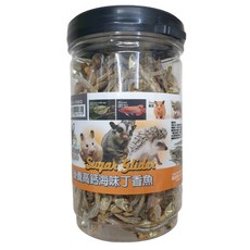 台灣愛邦仕 蜜袋鼯倉鼠小動物點心 營養高鈣海味丁香魚