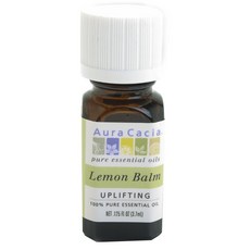 Aura Cacia 純精油檸檬膏, 1個, 3.7ml