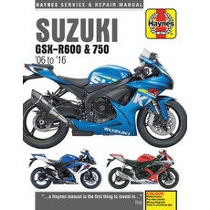 (英文圖書) Suzuki Gsx-R600 & Gsx-R750 from 2006-2016 Haynes Repair Manual 平裝版, Haynes Manuals, 英文