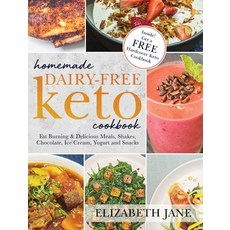 (英文圖書) Homemade Dairy-Free Keto Cookbook: Fat Burning & Delicious Meals Shakes Chocolate Ice Crea... 精裝版, Progressive Publishing, 英文