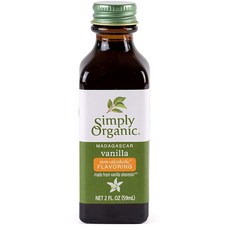 Simply Organic 馬達加斯加香草精, 1個, 59ml