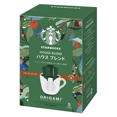 STARBUCKS 星巴克 家常濾掛咖啡 5包, 1個