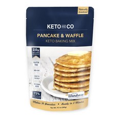 Keto And Co 煎餅和華夫餅烘焙混合物, 1個, 265克