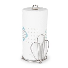 SPECTRUM Diversified Designs Diversified Bloom 廚房紙巾架 高33.7 x 寬15.2 x 深15.2公分, 1個, Satin Nickel