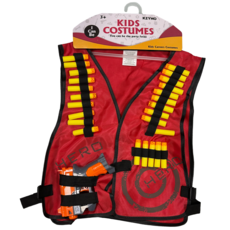 軟彈槍用戰術背心/彈匣組 (含泡棉子彈) A0535, 1件