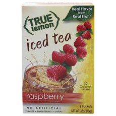 TRUE citrus 覆盆子冰茶沖泡粉隨身包, 6件, 3g