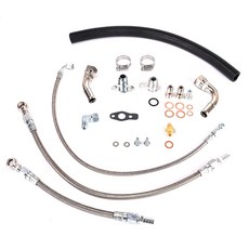 三菱4B11T Lancer EVO X 10原廠渦輪專用渦輪油水管安裝包