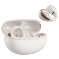 QCY Crossky C30 開放式藍牙耳夾耳機, 奶油白