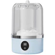 無線充電迷你洗衣機, 珍珠白、天藍色, MC-116