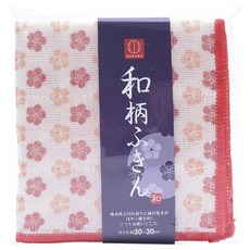 KOKUBO 小久保 日式圖案抹布, 1個, 梅花