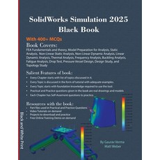 (英文圖書) SolidWorks Simulation 2025 Black Book 平裝版, Cadcamcae Works, 英文