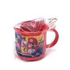 skater 超級瑪利歐 塑膠水杯/漱口杯 200ML (日本/紅色/KE4A/5866), 紅色, 1個