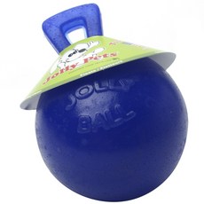 Jolly Pets 彈力橡膠寵物玩具球 S號, 1個, 藍色