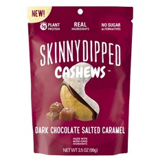 SKINNYDIPPED 腰果黑巧克力鹹焦糖, 1個, 99g