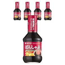 mizkan 味滋康 清爽柑橘醋火鍋沾醬汁, 5個, 250ml