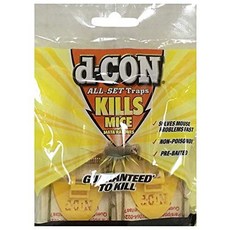 D-Con All-Set捕鼠器, 1個, 4件