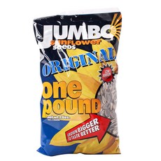 JUMBO 葵花籽 原味, 1個, 453.6克