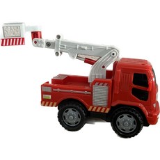 玩具先生 高品質消防雲梯車玩具 - 東洋磨輪動力升降救援車, 詳見包裝