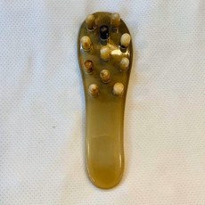 全身穴道按摩刮痧板 經絡按摩器, 白牛角按摩梳