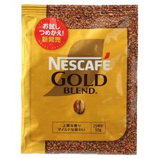NESCAFE 雀巢咖啡 金牌微研磨咖啡補充包, 50g, 1包, 1包